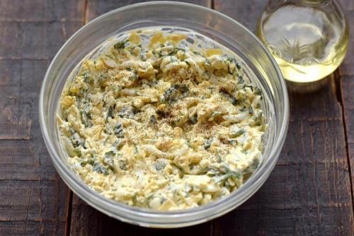 Трубочки из лаваша с сыром и яйцом. 03 Трубочки из лаваша с сыром и яйцом. 03