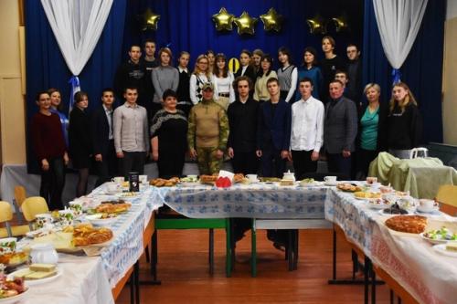 В Людиново прошла встреча с участником сво. 02 В Людиново прошла встреча с участником сво. 02