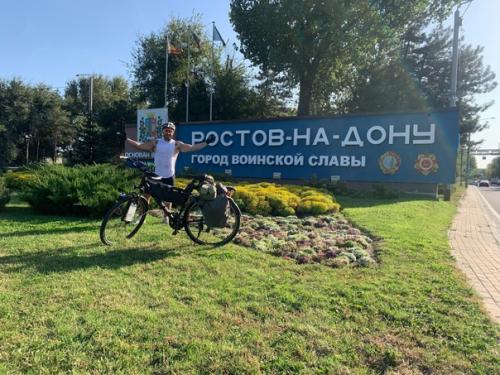 Вологжанин в путешествие до Абхазии на велосипеде отправился. 02 Вологжанин в путешествие до Абхазии на велосипеде отправился. 02