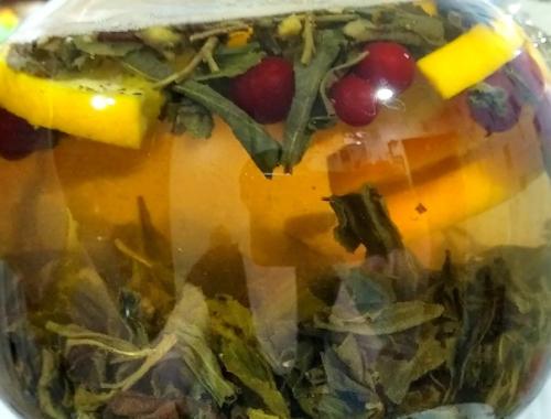 Делюсь рецептом. Дети подарили мне на новый год специальный чайник для приготовления авторского чая! 02