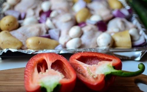 Сочная курица с овощами в духовке. Ножки куриные, запеченные с овощами в духовке