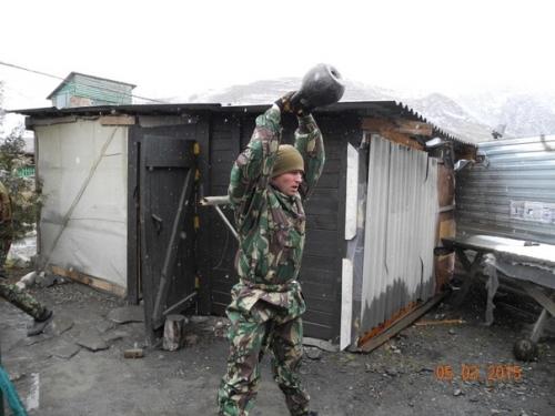 Тренировки в боевых условиях Александра арутюнова. 02
