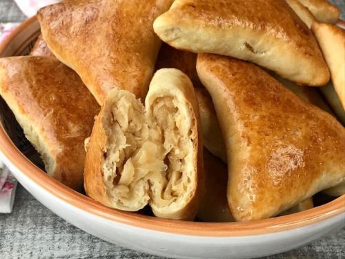 Пирожки с капустой. 09