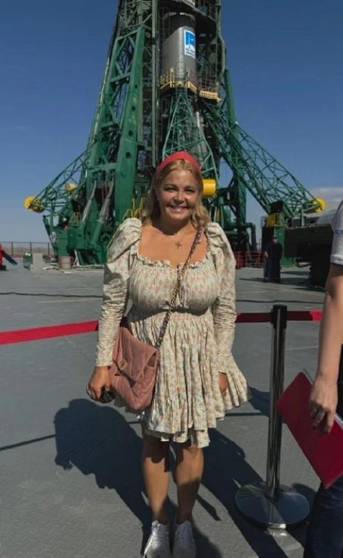 Ирина пегова осуществила мечту - актриса побывала на запуске космического корабля на байконуре. 02