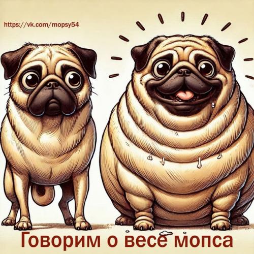 Мы говорим о весе мопса. Мы говорим о весе мопса.