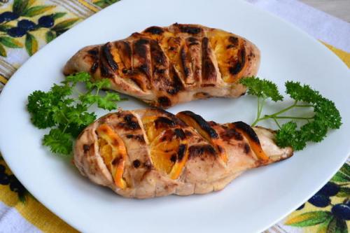 Какие низкокалорийные блюда из курицы можно приготовить на барбекю. Куриная грудка барбекю с апельсинами