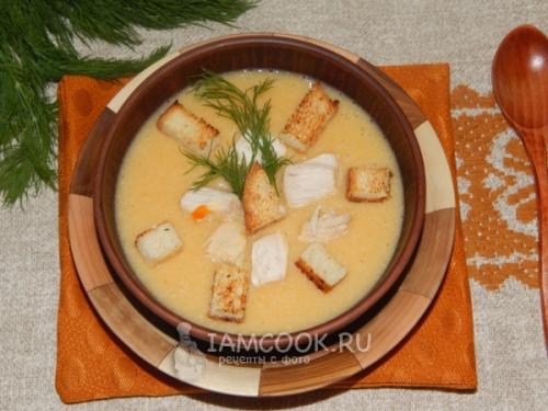 Вкусный и полезный: рецепт диетического суп-пюре с курицей 06