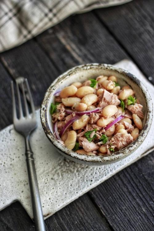 Салат с тунцом. 01