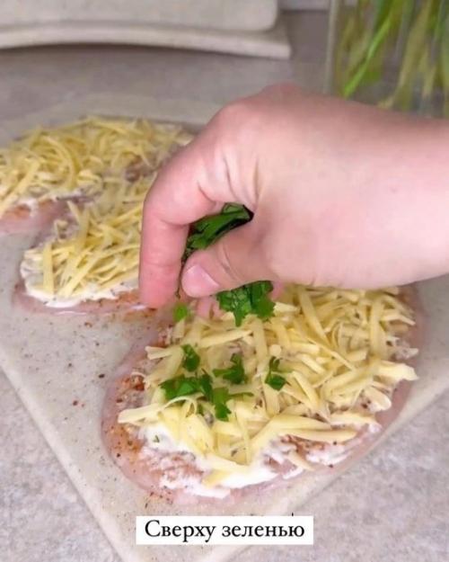 Сочный картофель с куриными рулетиками в духовке. 03 Сочный картофель с куриными рулетиками в духовке. 03